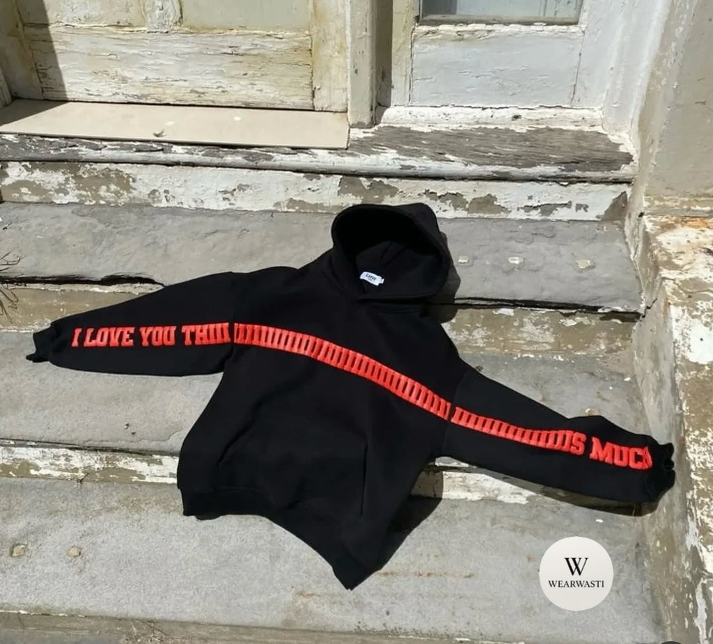 When words aren’t enough… this hoodie says it all ❤️