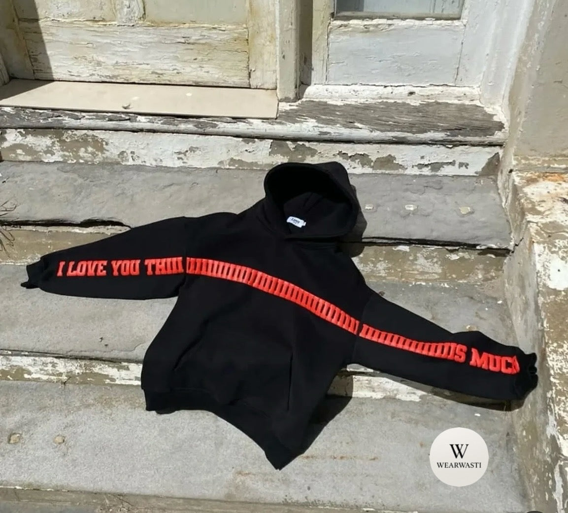 When words aren’t enough… this hoodie says it all ❤️